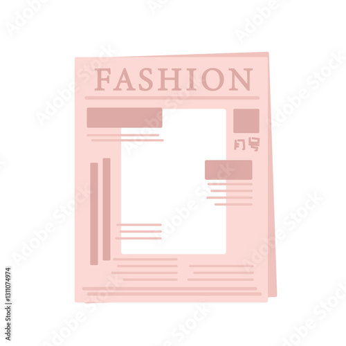雑誌　ファッション　イラスト
