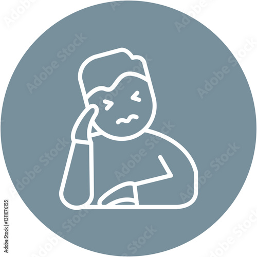 Difficulty Concentrating Icon