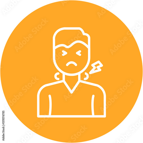 Swollen Lymph Nodes Icon