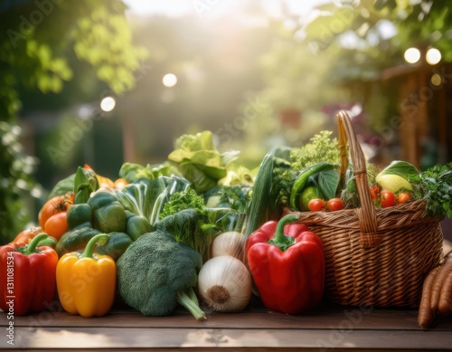 Organic vegetables bringing freshness and nature's goodness to every healthy meal