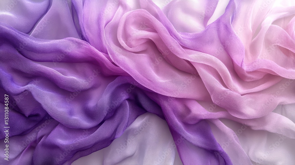 Obraz premium Gradient from deep plum to soft lavender, rich and delicate 