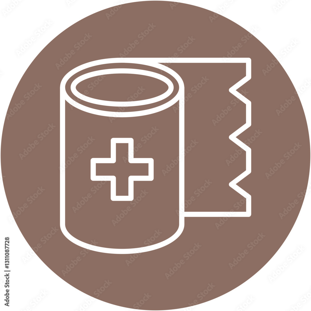 Obraz premium Bandages Icon