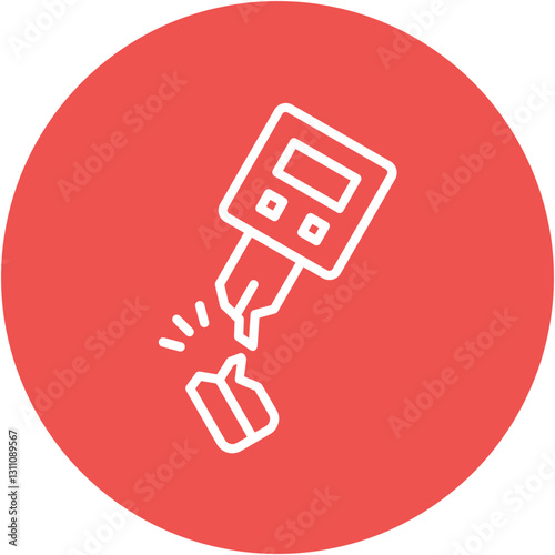 Broken key Icon
