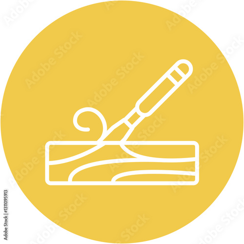 Wood Carving Chisel Icon