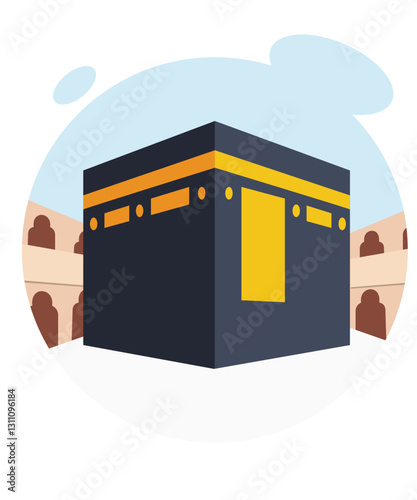 The Holy Kaaba in Mecca