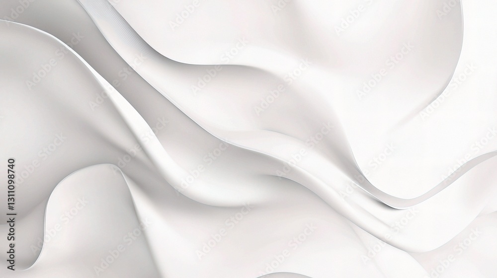Obraz premium Smooth Abstract Background with Clean Lines and Subtle Curves