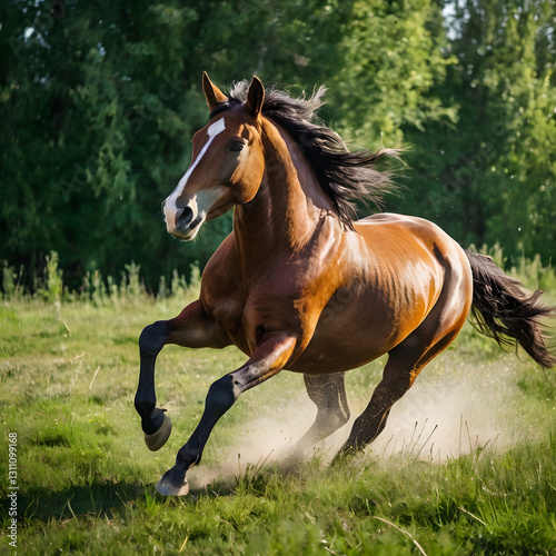 Running Horse