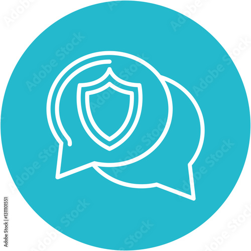 Secure communication Icon