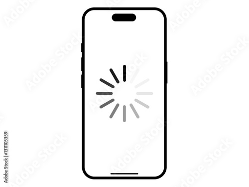 ローディング（ロード中）のスマホ