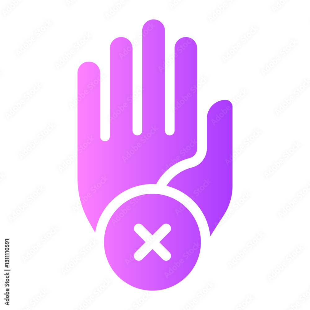 stop gradient icon stop gradient icon