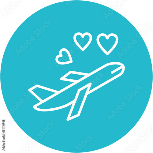 Romantic Getaway Icon
