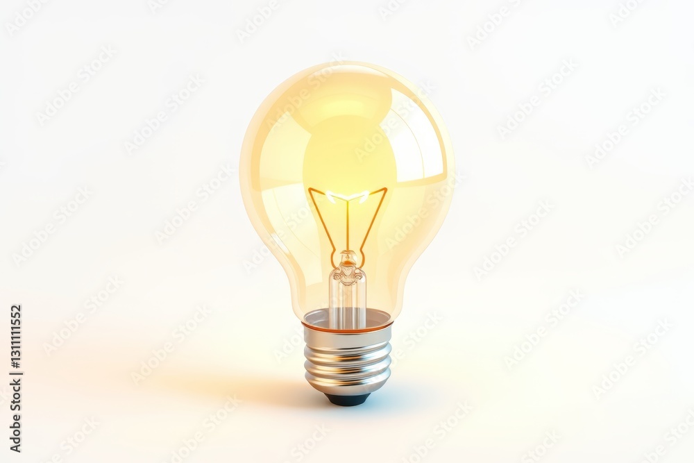 there is a light bulb that is glowing on a white background there is a light bulb that is glowing on a white background