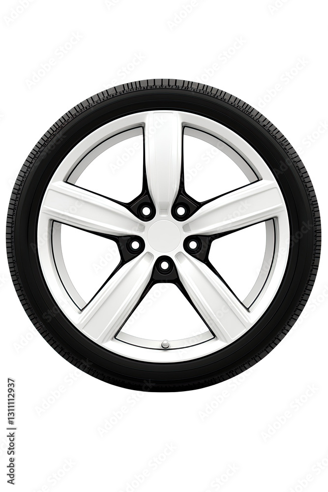High-quality car wheel showcasing modern design and performance. High-quality car wheel showcasing modern design and performance.