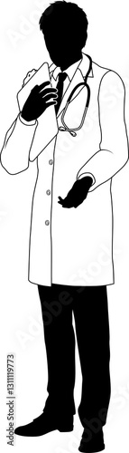 Doctor Man Medical Clipboar...