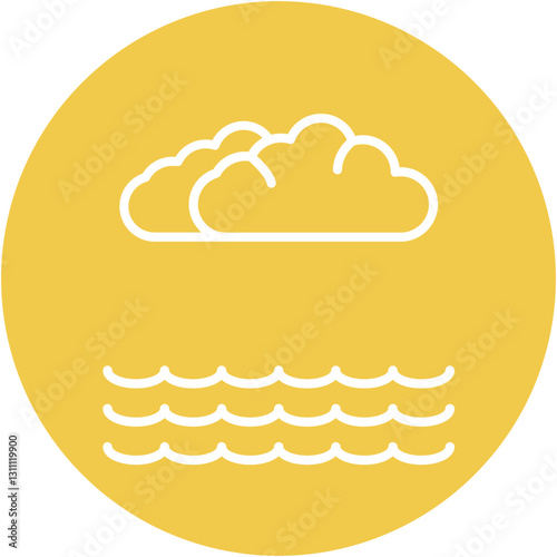 Monsoon Rainfall Icon