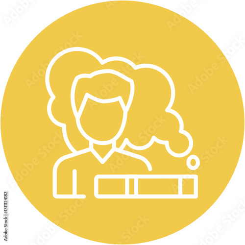 Secondhand Smoke Icon