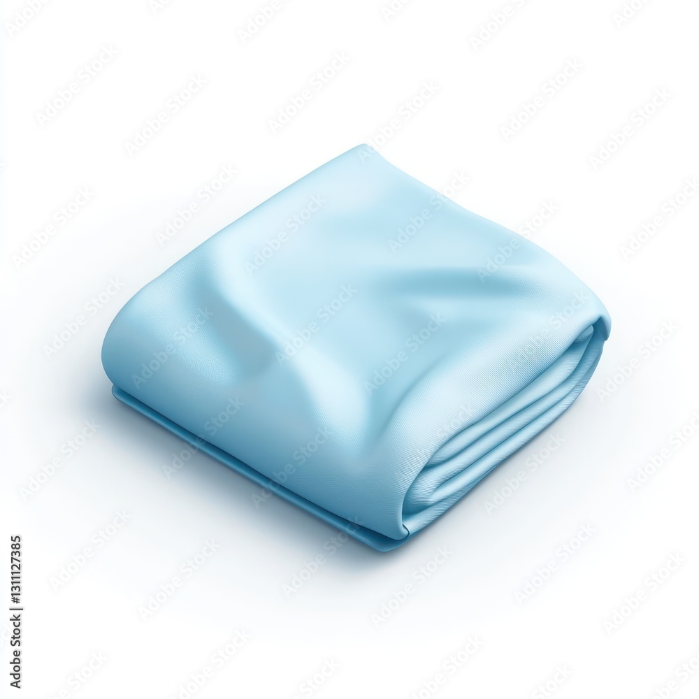 3D rendered medical gown icon, showcasing cleanliness and professional care.
