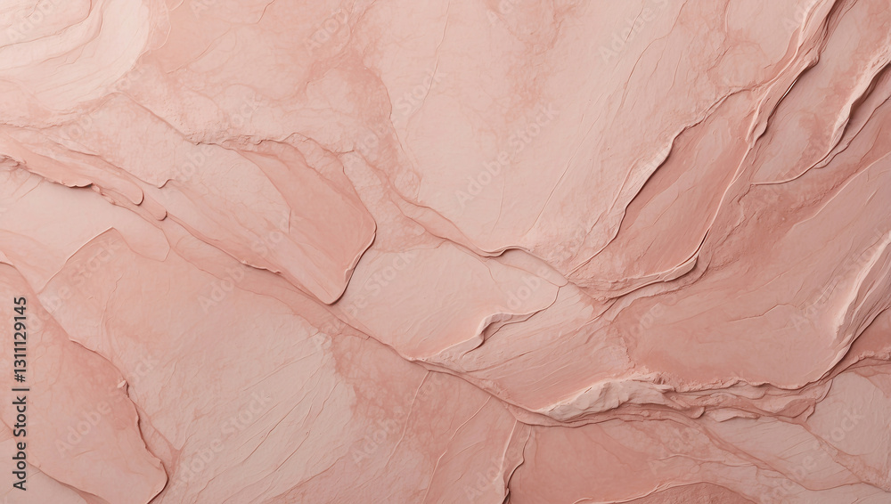 Obraz premium Powdery Pink Texture with Ultra-Subtle Glow