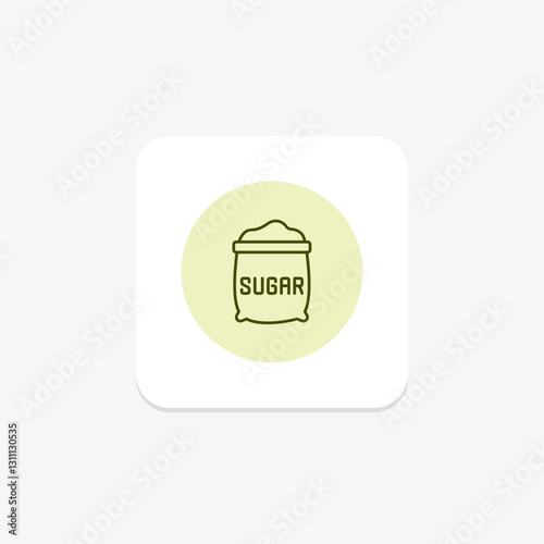 Sugar pentaglow, vector, pixel perfect, illustrator file