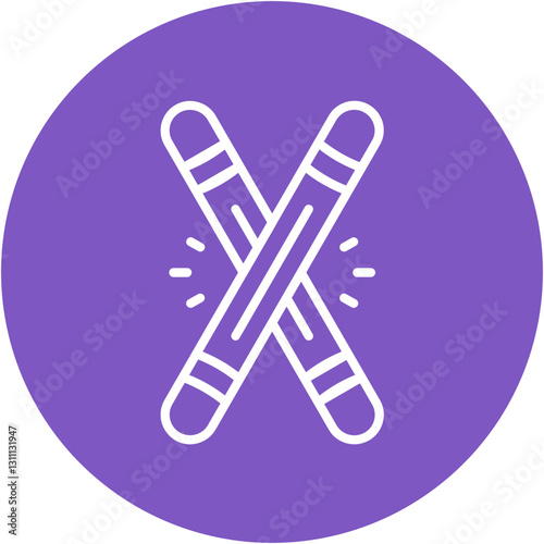 Glow Sticks Icon