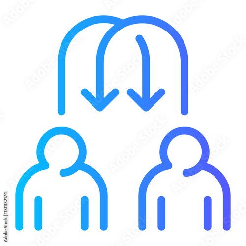 empathy gradient icon