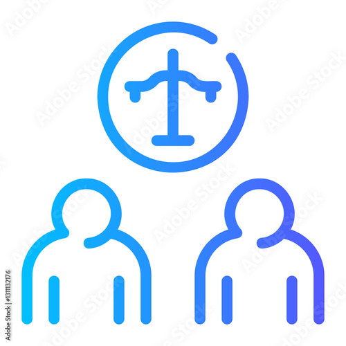 empathy gradient icon