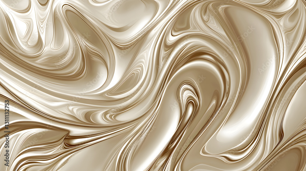 Elegant swirling gold marble wallpaper abstract design home decor smooth background artistic vibe modern aesthetic