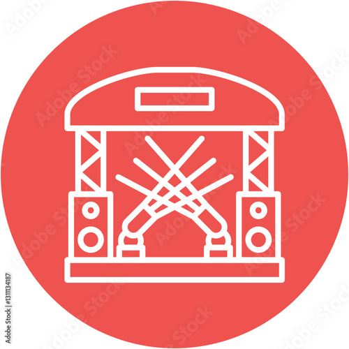Strobe Lights Icon