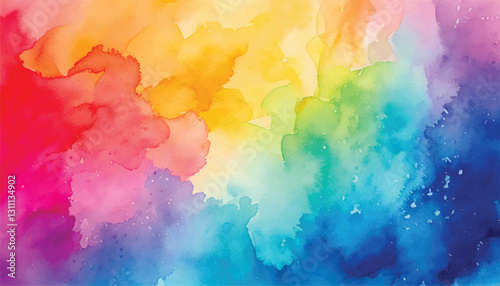 A watercolor abstract background illustration