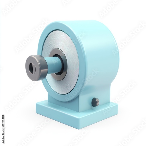3D glyph icon of a medical tape dispenser, useful for medical and emergency contexts.