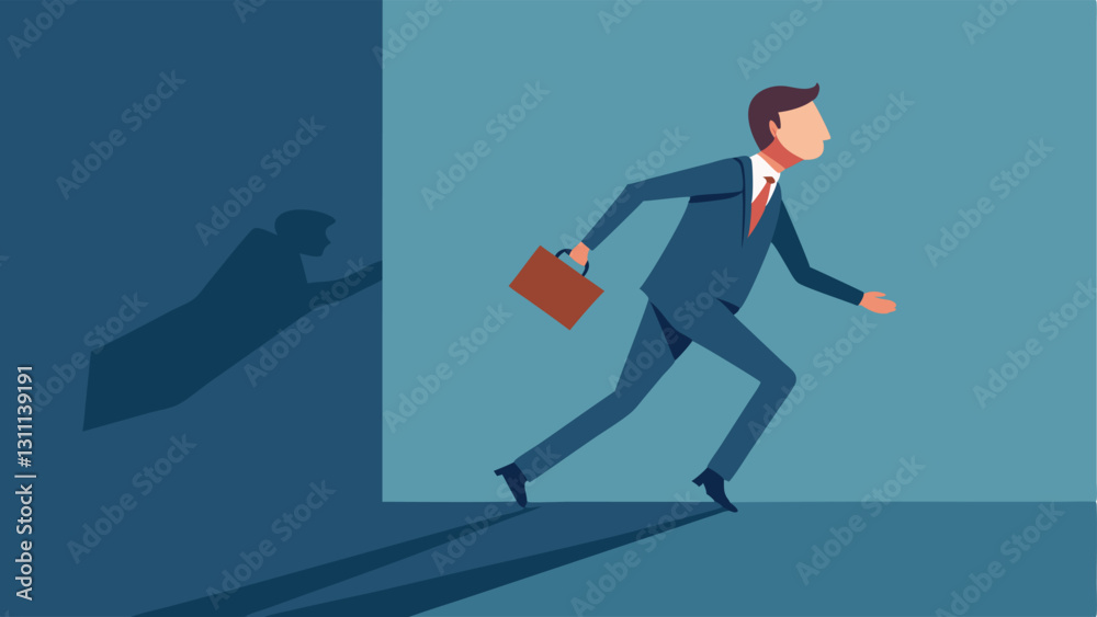 Walking with Purpose Depicted in a suit and carrying a briefcase the individual walks with purpose exuding professionalism. In contrast the shadow dances exuberantly with Walking with Purpose Depicted in a suit and carrying a briefcase the individual walks with purpose exuding professionalism. In contrast the shadow dances exuberantly with