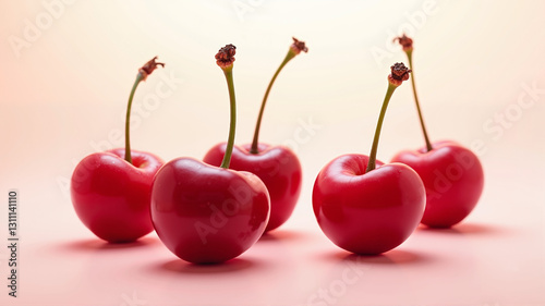 Red cherry close-up