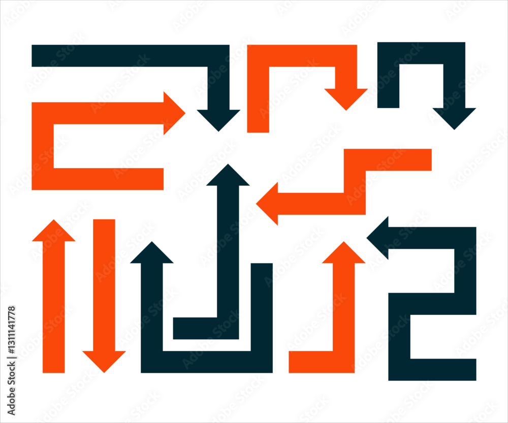 arrow set vector arrow set vector