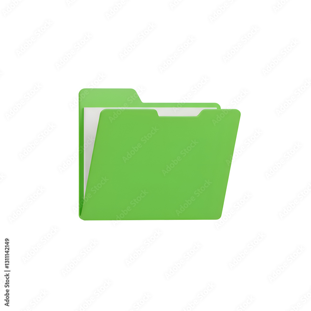 Bright Green Digital File Folder Icon Isolated on Black Background Data Clean Design Symbol System Bright Green Digital File Folder Icon Isolated on Black Background Data Clean Design Symbol System