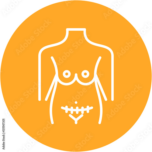 Cesarean Section Icon