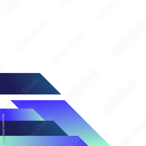 Free Download Gradient Geometric Business Corner - GFXLoad