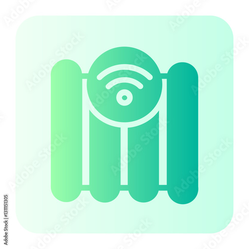 Central Heating gradient icon