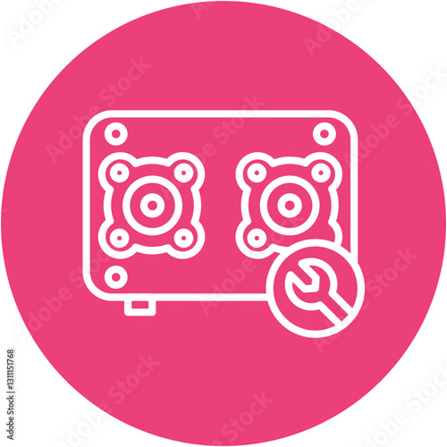 Subwoofer Repair Icon