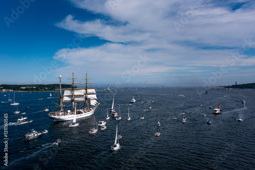 Kieler Woche Gorch Fock Windjammerparade Kieler Förde Windjammer Ostsee photo