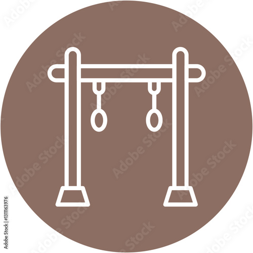 Pull Up Bar Icon