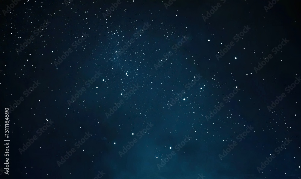 Naklejka premium A starry night sky