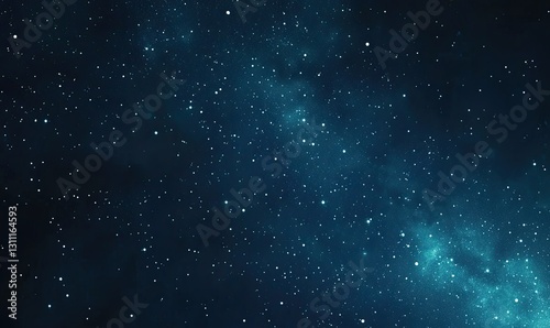 A starry night sky