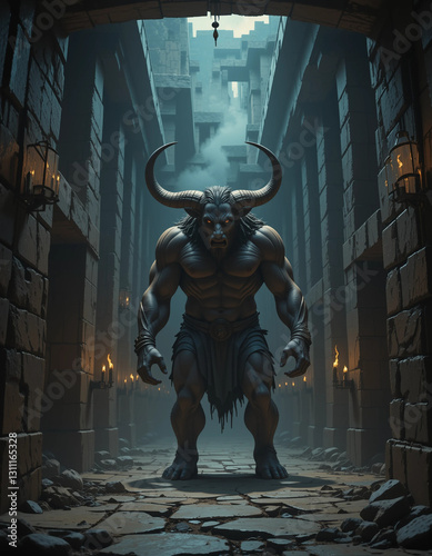 Labyrinth of Power: The Fierce Majesty of the Minotaur