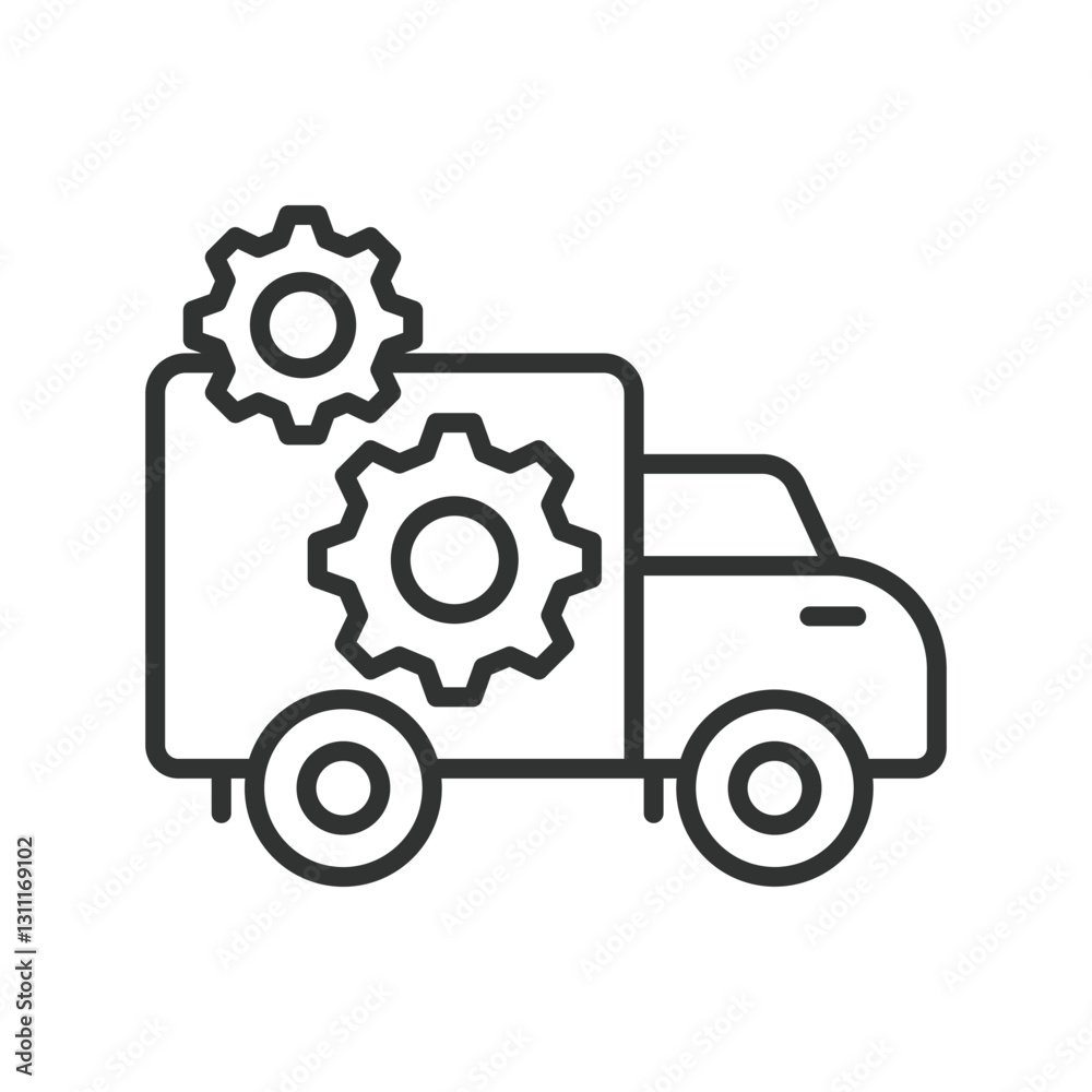 Logistics, icon in line design. Logistics, supply chain, transportation, delivery, warehouse, shipping, cargo on white background vector. Logistics, editable stroke icon Logistics, icon in line design. Logistics, supply chain, transportation, delivery, warehouse, shipping, cargo on white background vector. Logistics, editable stroke icon