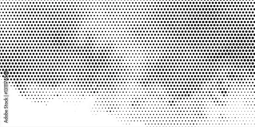 halfton pattern dot background texture overlay grunge distress linear vector.