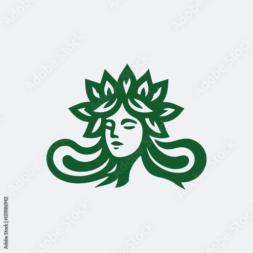 Fairy nymph logo