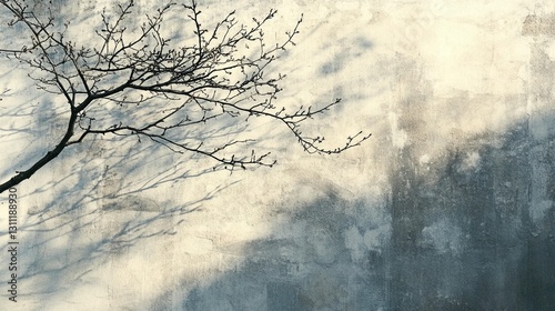 Bare Branches, Wall Shadows