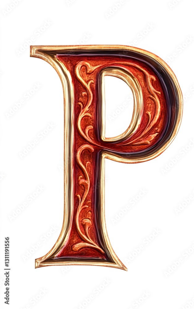 94. Bold letter P displayed on a white background, no watermark 94. Bold letter P displayed on a white background, no watermark