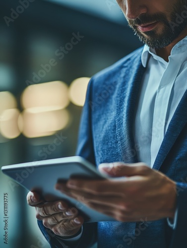 Questionnaire with checkboxes, filling survey form online, answer questions of test. Survey form concept. Education futuristic technology and learning concept.