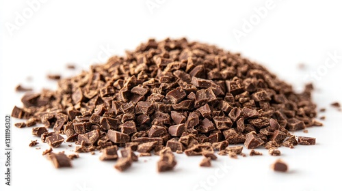 Wallpaper Mural Heaping pile of chocolate chips ready for baking or snacking perfect for chocolate lovers delight Torontodigital.ca